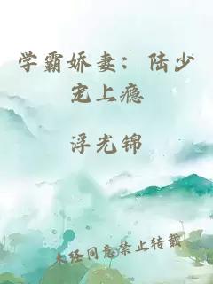 学霸娇妻:陆少宠上瘾